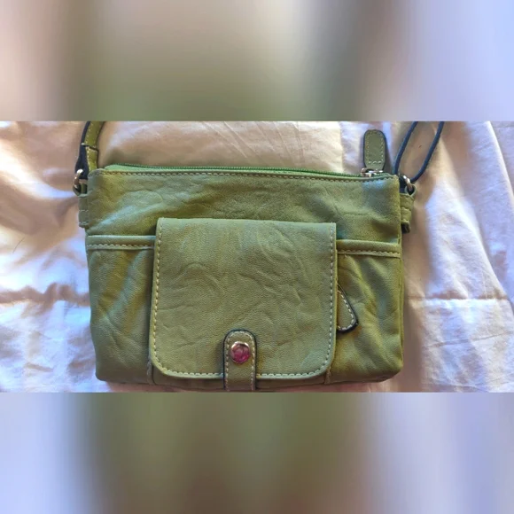 Olive Green Crossbody Bag - Picture 5 of 12